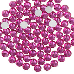 Beadsland nail art crystals in SS20 fuchsia provide precise, shiny accents with glue.