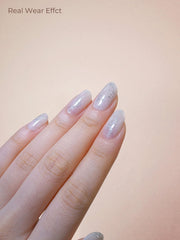 Beaolata 3x better-fit strips conform to nails for a smooth surface.