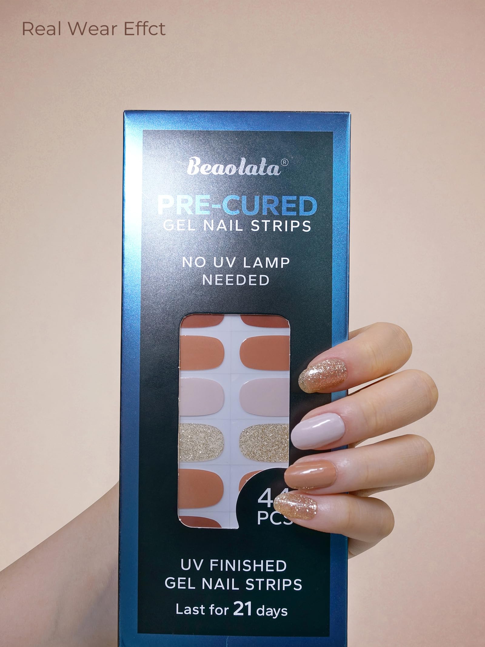 Beaolata long-lasting gel strips stay up to 21 days for busy lifestyles