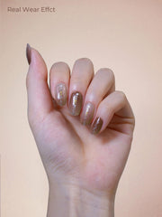 Beaolata Mystic Purple salon-finish swatch shows glossy gel look