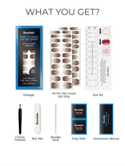 Beaolata no-uv-needed gel strips for casual home use