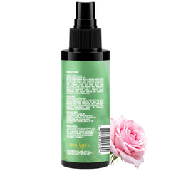 Desert Nectar packaging vibe of Lion Locs Rosewater Spray for natural care