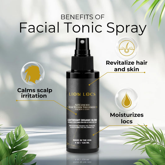 Beard Gains Rosewater spray dispenser for easy application