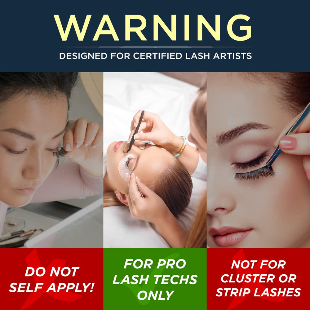 Beau Lashes latex-free and formaldehyde-free glue for safety