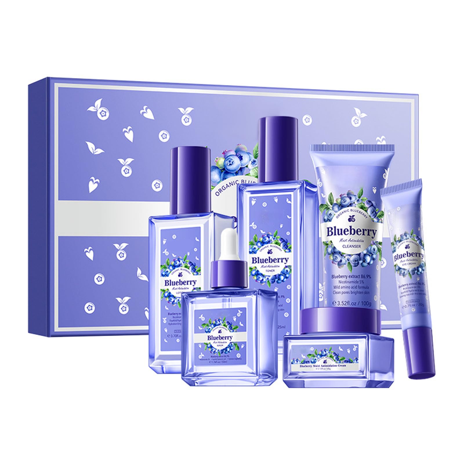 BeauBase Blueberry Cleanser pictured for gentle cleansing and refreshed skin.