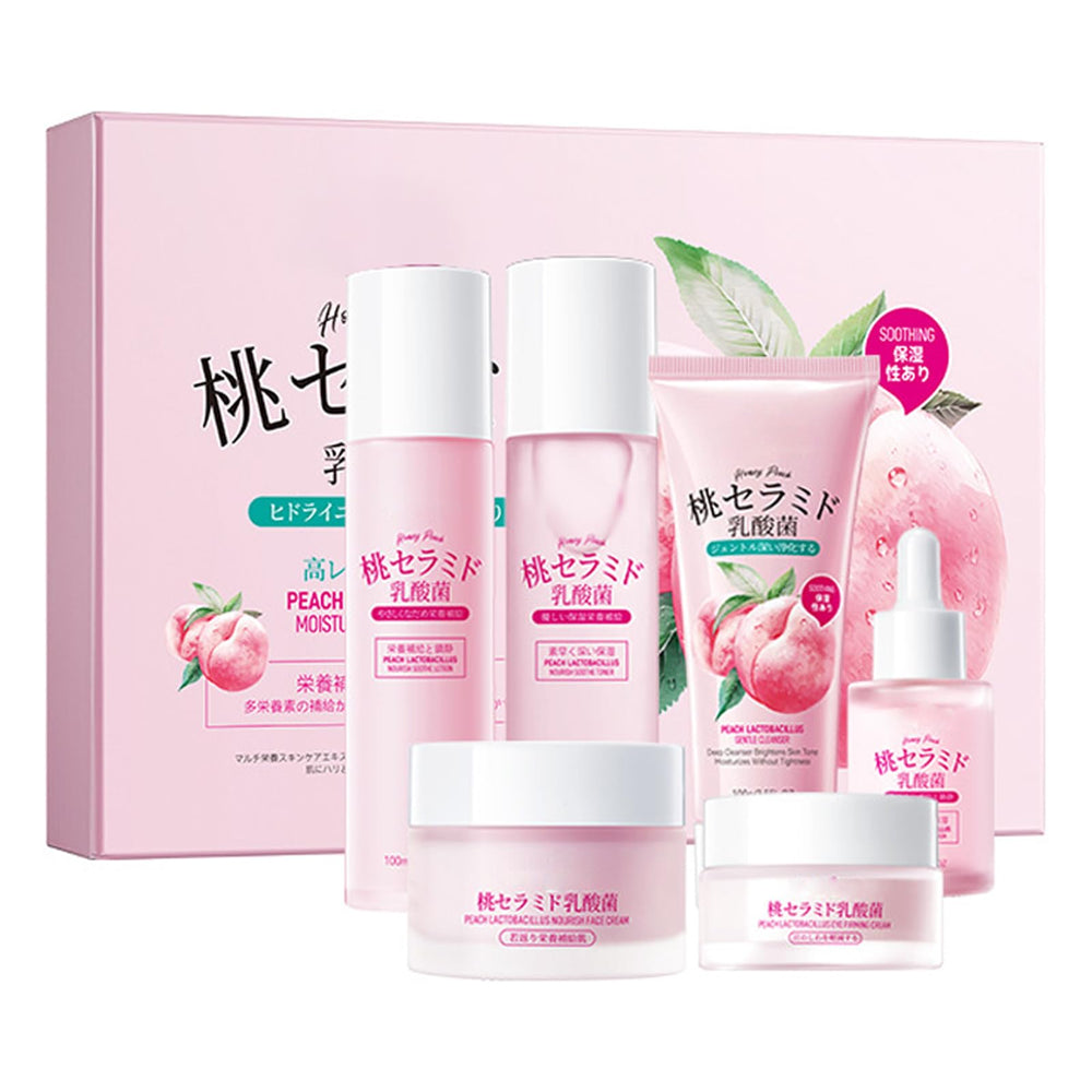 BeauBase Peach Cleanser bottle—gentle cleansing for all skin types with hydration.
