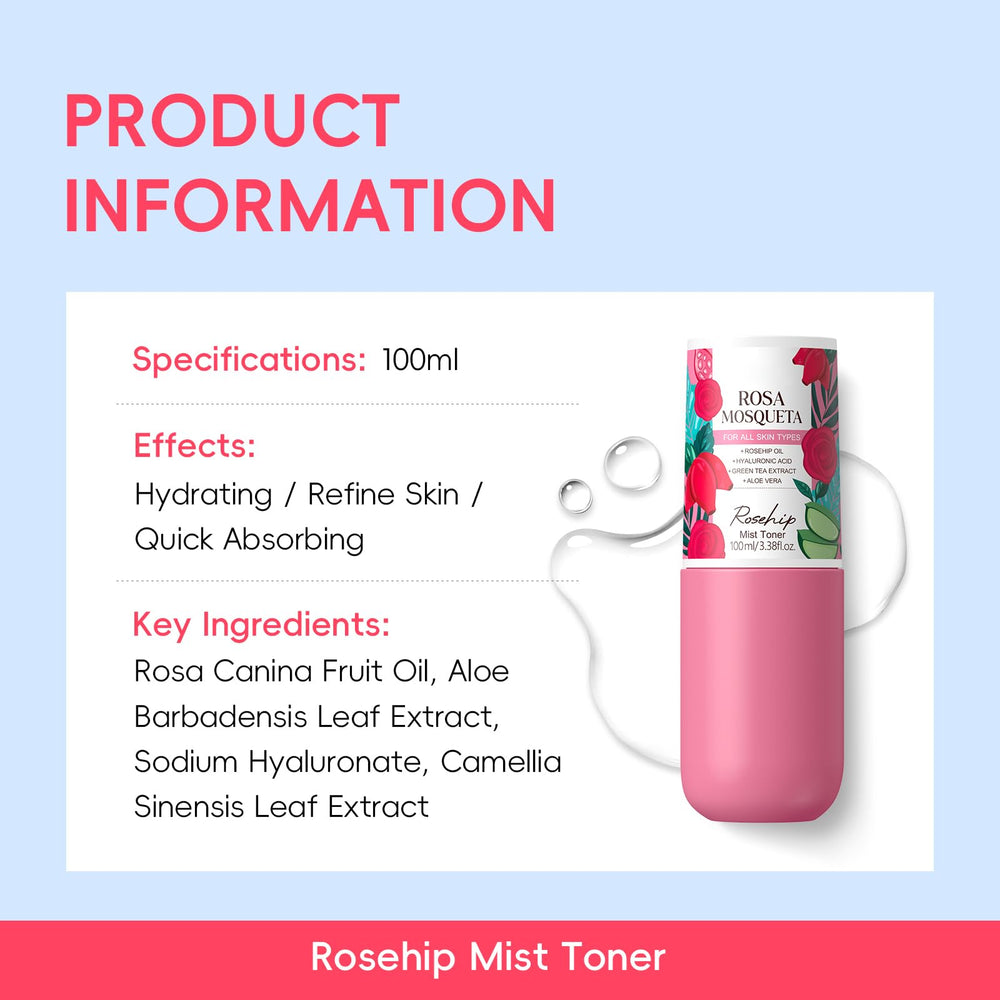 BeauBase Rosehips Eye Cream tube for gentle hydration around the eyes.