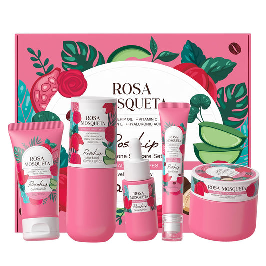 BeauBase Rosehips Gel Cleanser bottle for a refreshing cleanse and brighter complexion.
