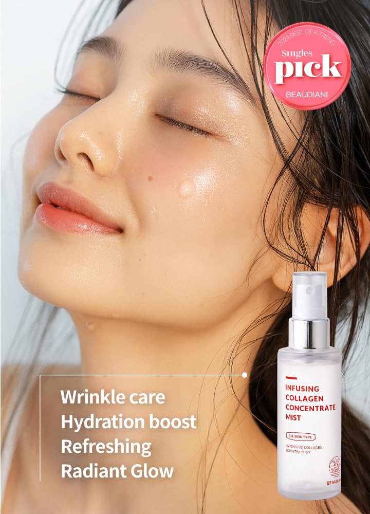 Mist in hand demonstrates ultra-fine spray for quick hydration.