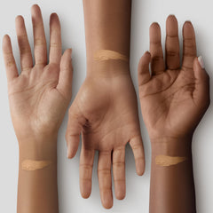 BEAUDIANI cushion finish showing semi-matte natural glow and texture.