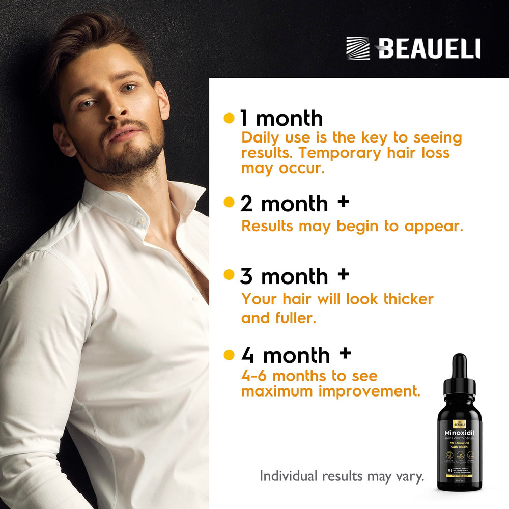 Beaueli unisex formula label emphasizes easy, everyday care