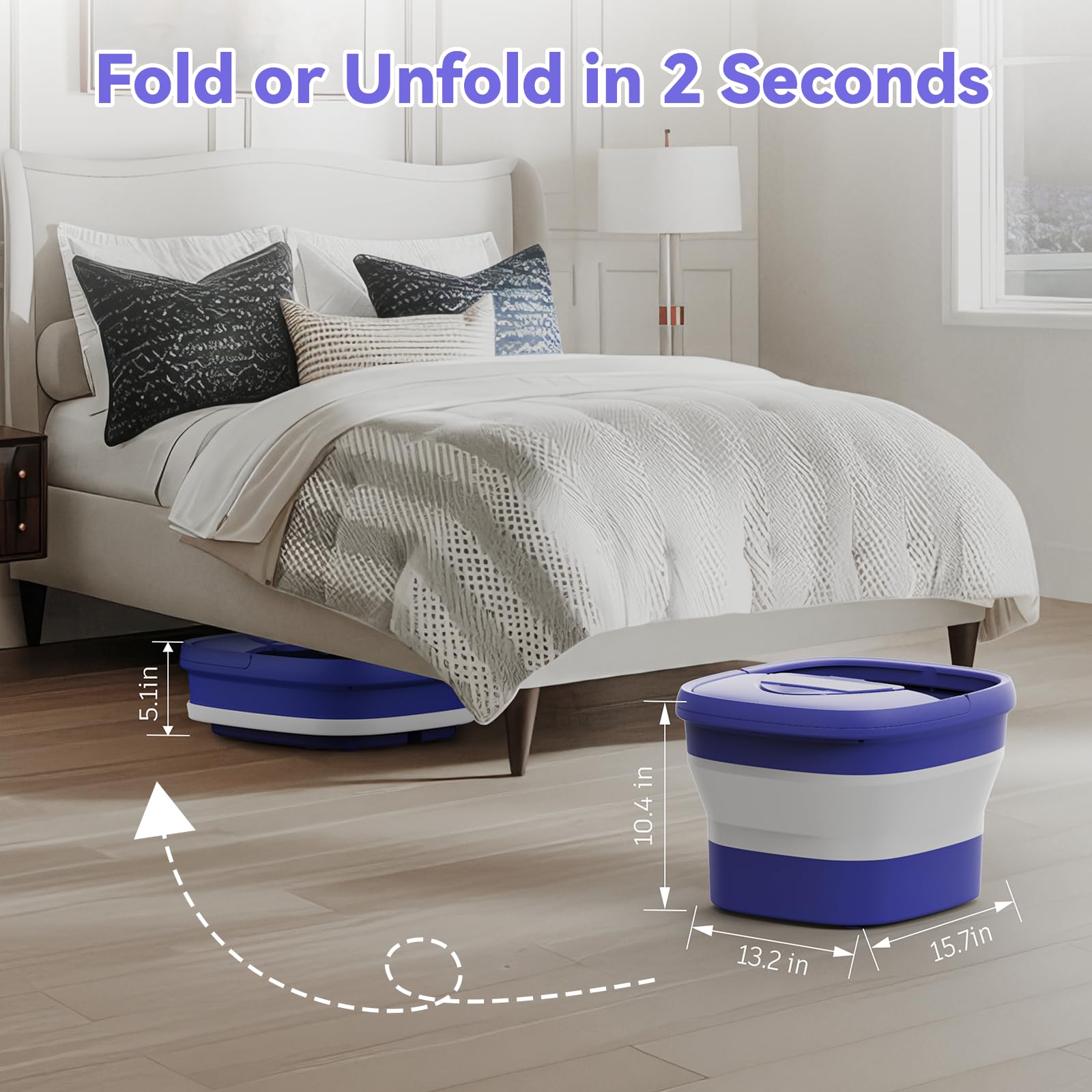 BEAUMOI remote with magnetic cover keeps the control clean and accessible