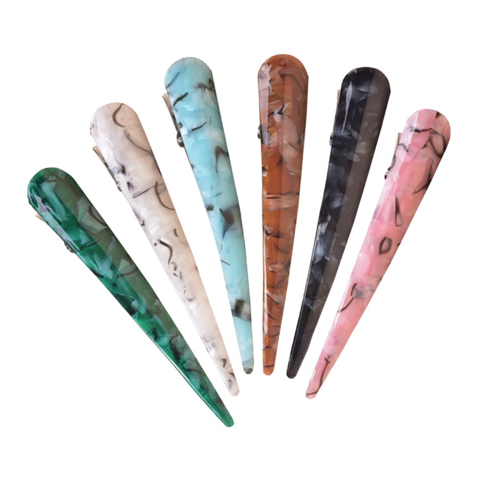 Beaupretty alligator clip set in random colors for secure hold.