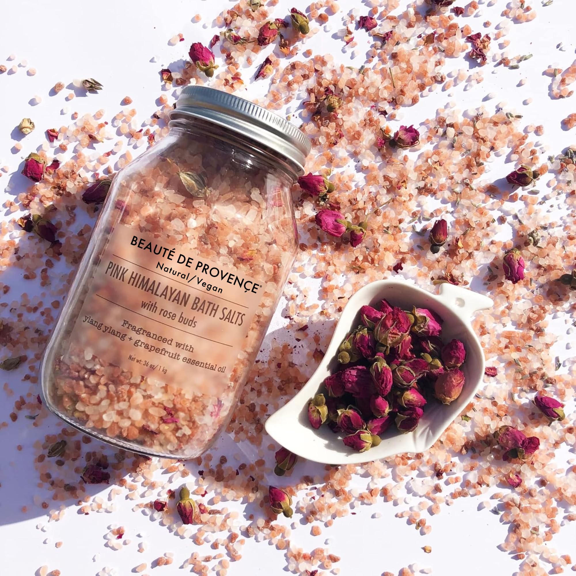 BEAUTE DE PROVENCE spa-like bath time creates a refreshing self-care ritual.