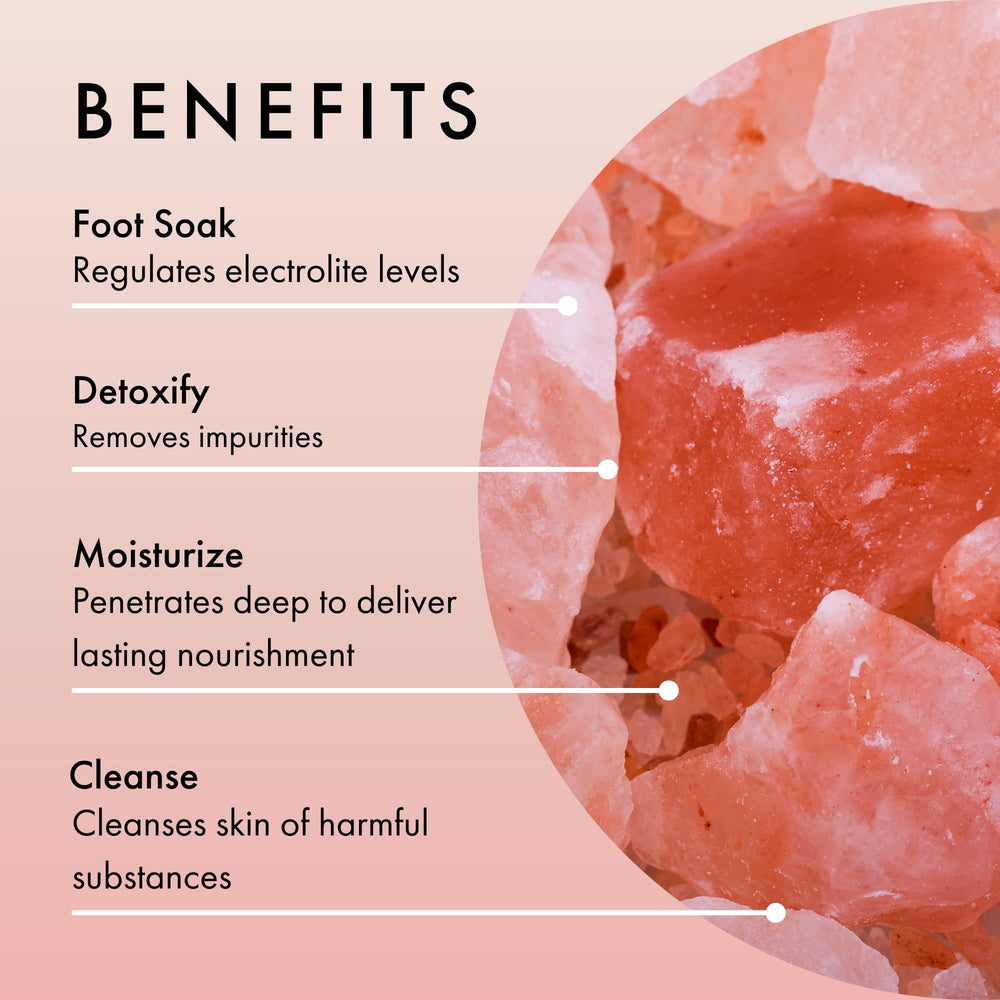 BEAUTE DE PROVENCE rose-petal bath salts dissolve in water for a calming, fragrant soak.