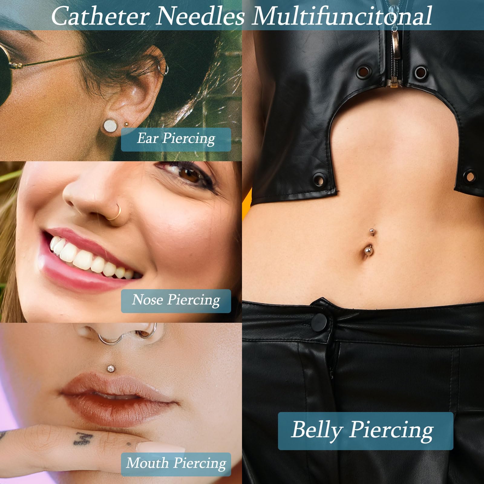 Beautidots surgical-steel disposable needles offer reliable, single-use safety for piercings.
