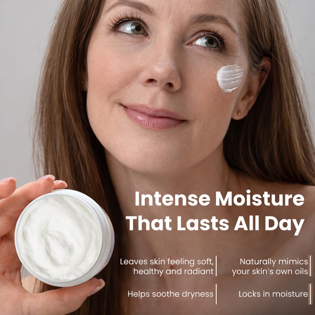 Beautiful Being Skin Glow applied on the body suitable for neck, chest, and elbows.