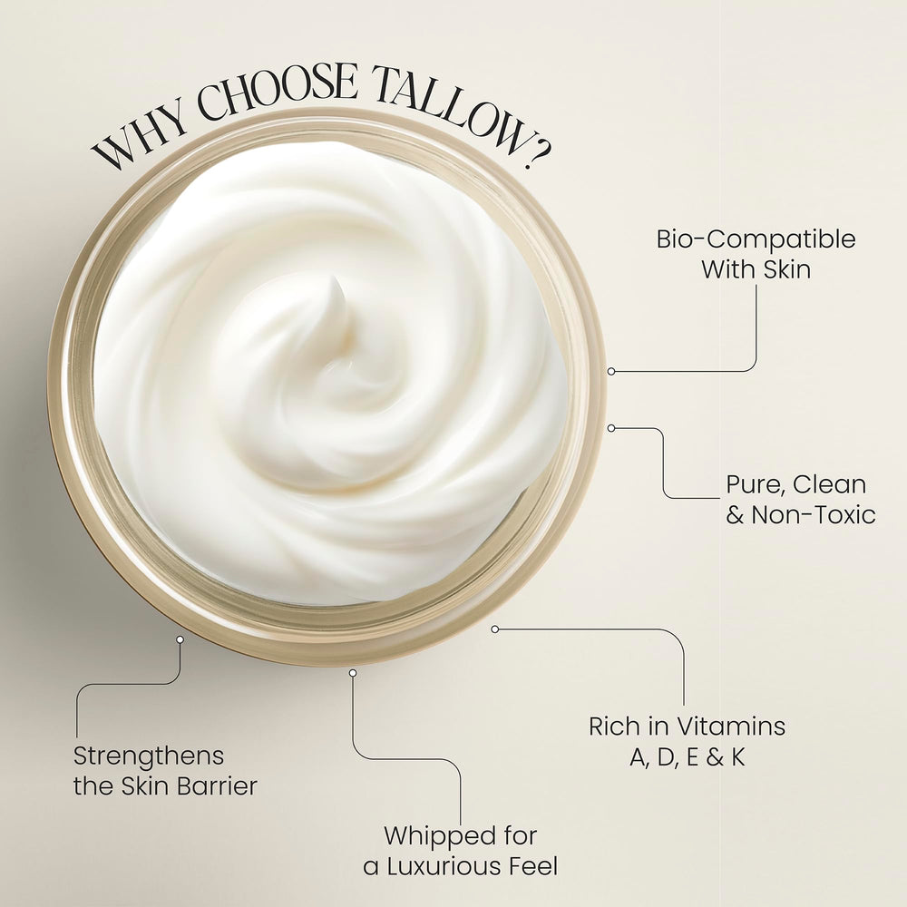 Beautiful Being Skin Glow texture closeup highlights cloud-like whipped consistency.