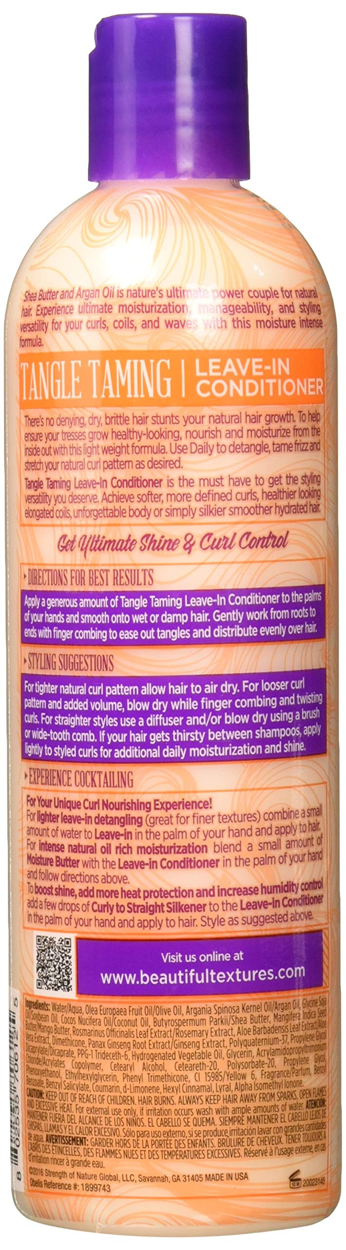 Beautiful Textures Tangle Taming leave-in on pump-dispense for easy application