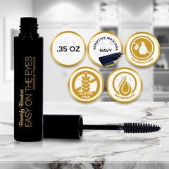 BeautifyBeauties Easy on the Eyes mascara wand close-up for smooth application.
