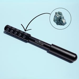 Beautimate Germanium Roller cool touch head provides refreshing skin feel.