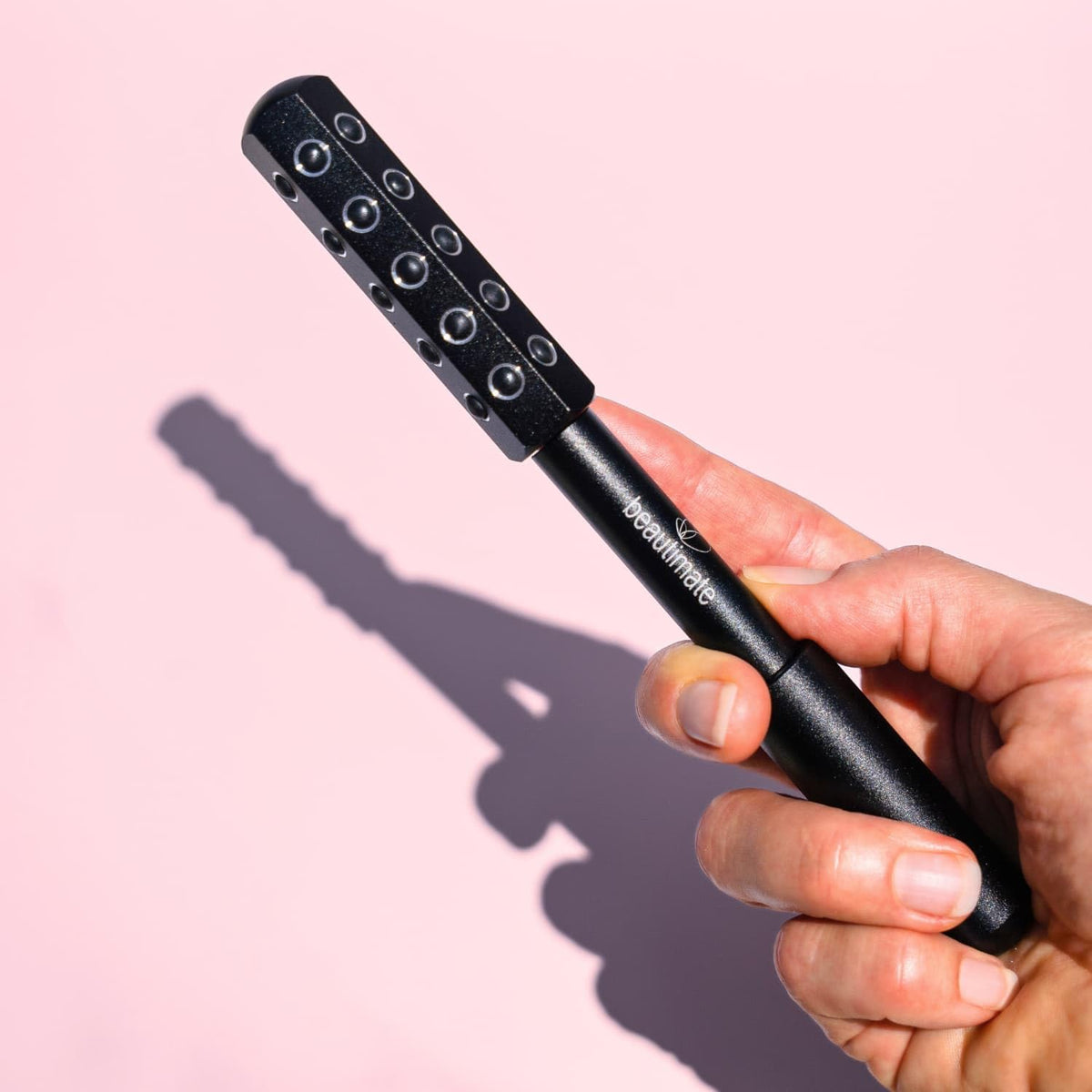 Beautimate Germanium Roller for face massage to lift and de-puff.