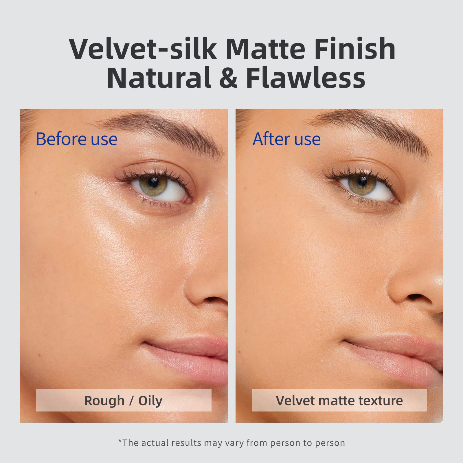 BEAUTNICE Water-oil balance concept shows suitability for all skin types.