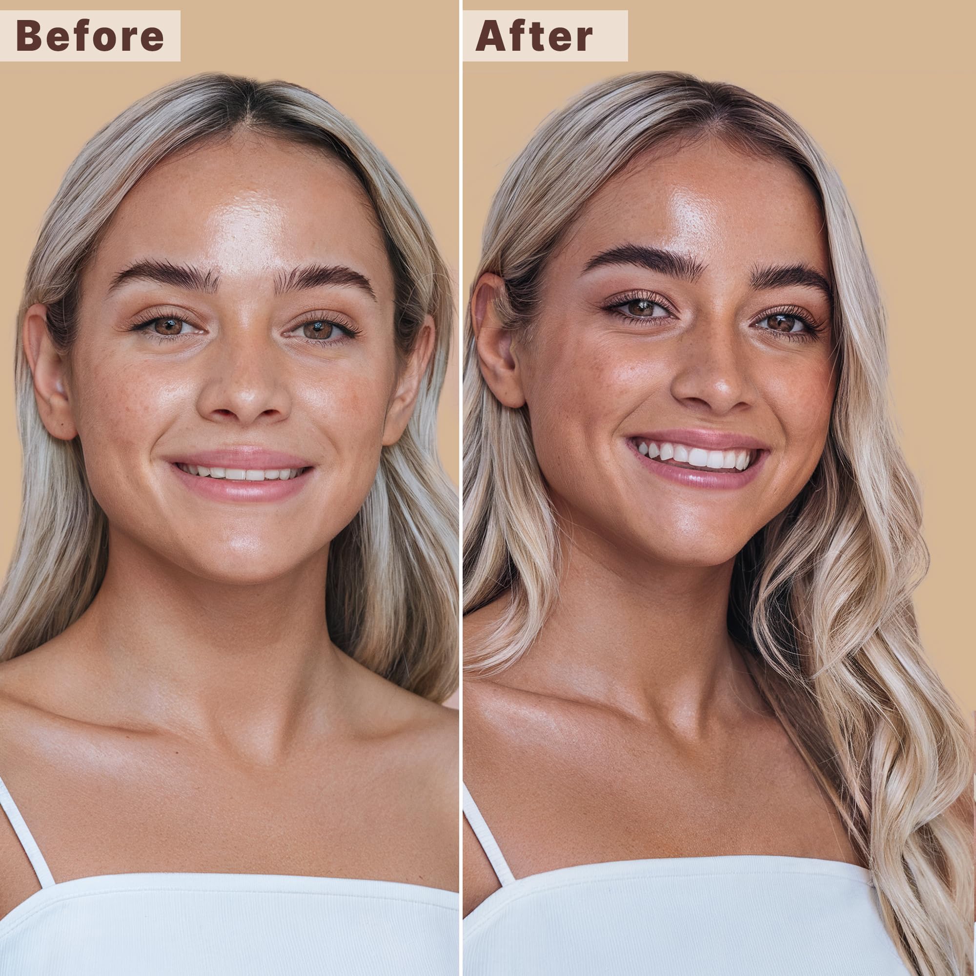 Beauty by Earth buildable glow option ideal for quick daily touch-ups.