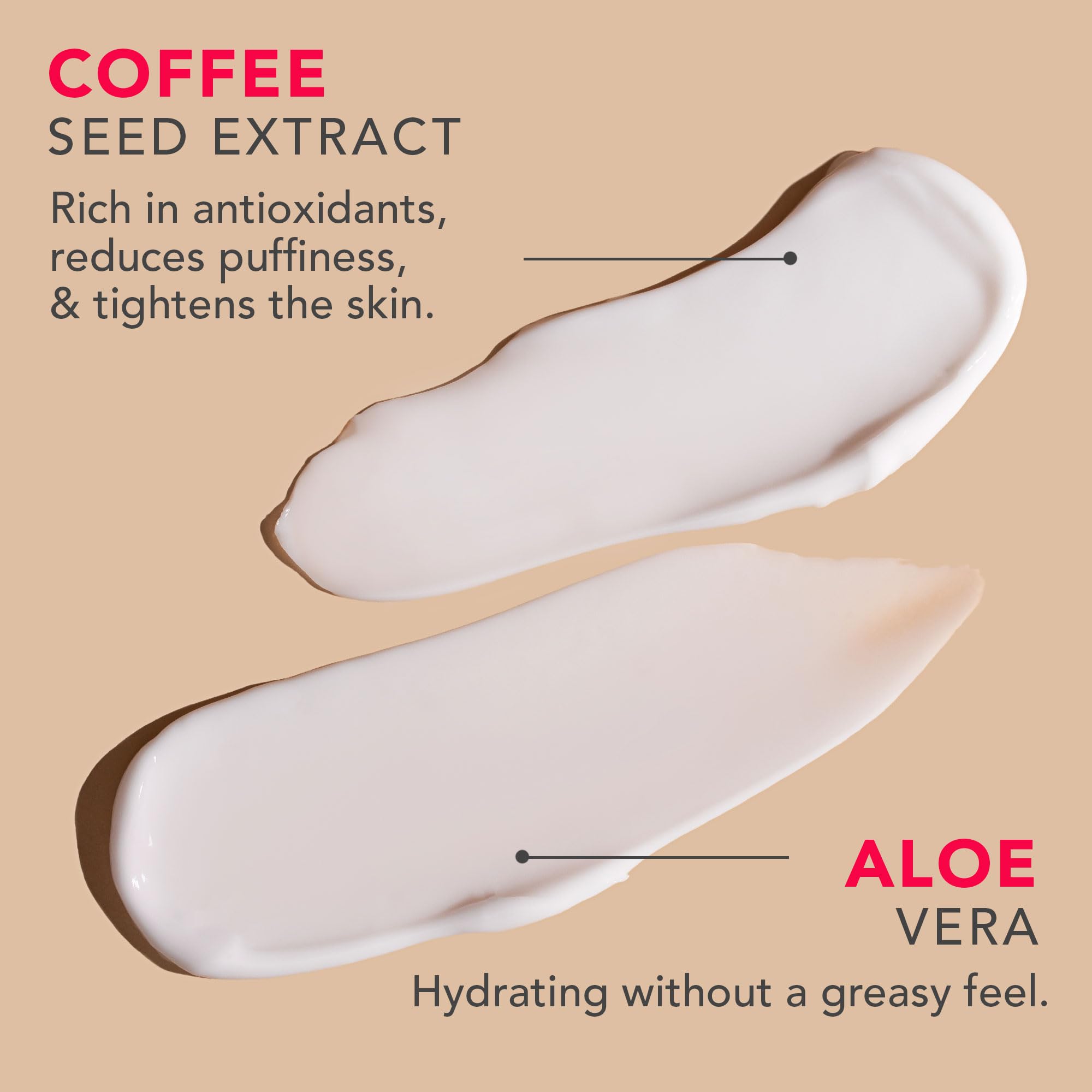Beauty by Earth closeup texture reveals smooth, hydrated finish