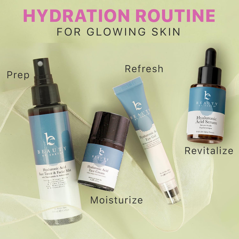 Beauty by Earth hyaluronic acid moisturizer glides on easily for daily skincare