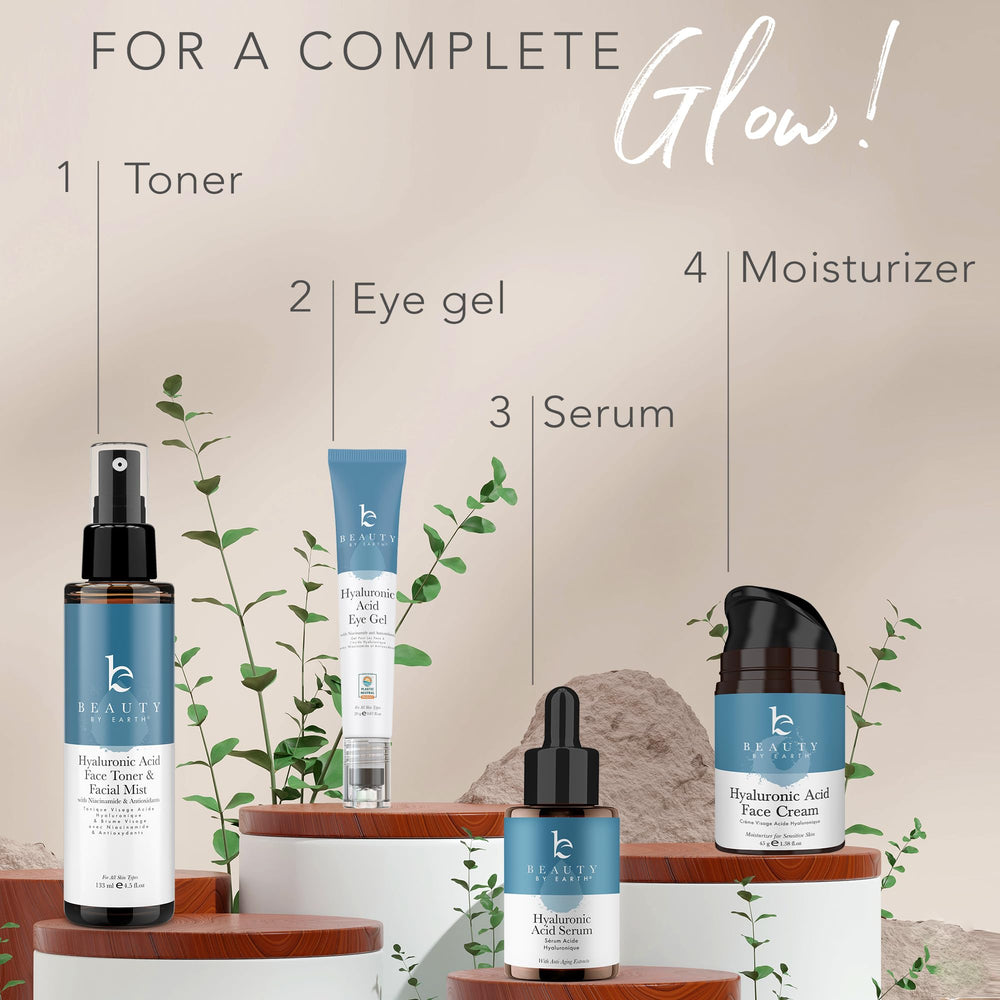 Beauty by Earth Hyaluronic Toner texture closeup showing light mist