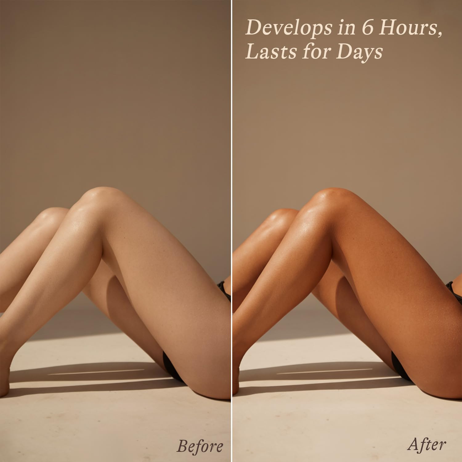 Beauty by Earth self-tanner kit applies smoothly for a sunless glow.