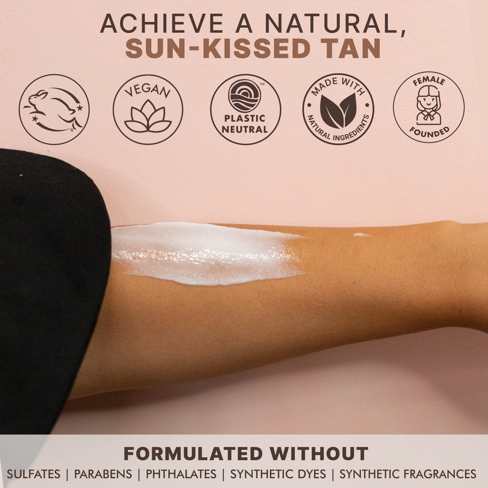 Beauty by Earth long-lasting glow image suggests days of color with care.