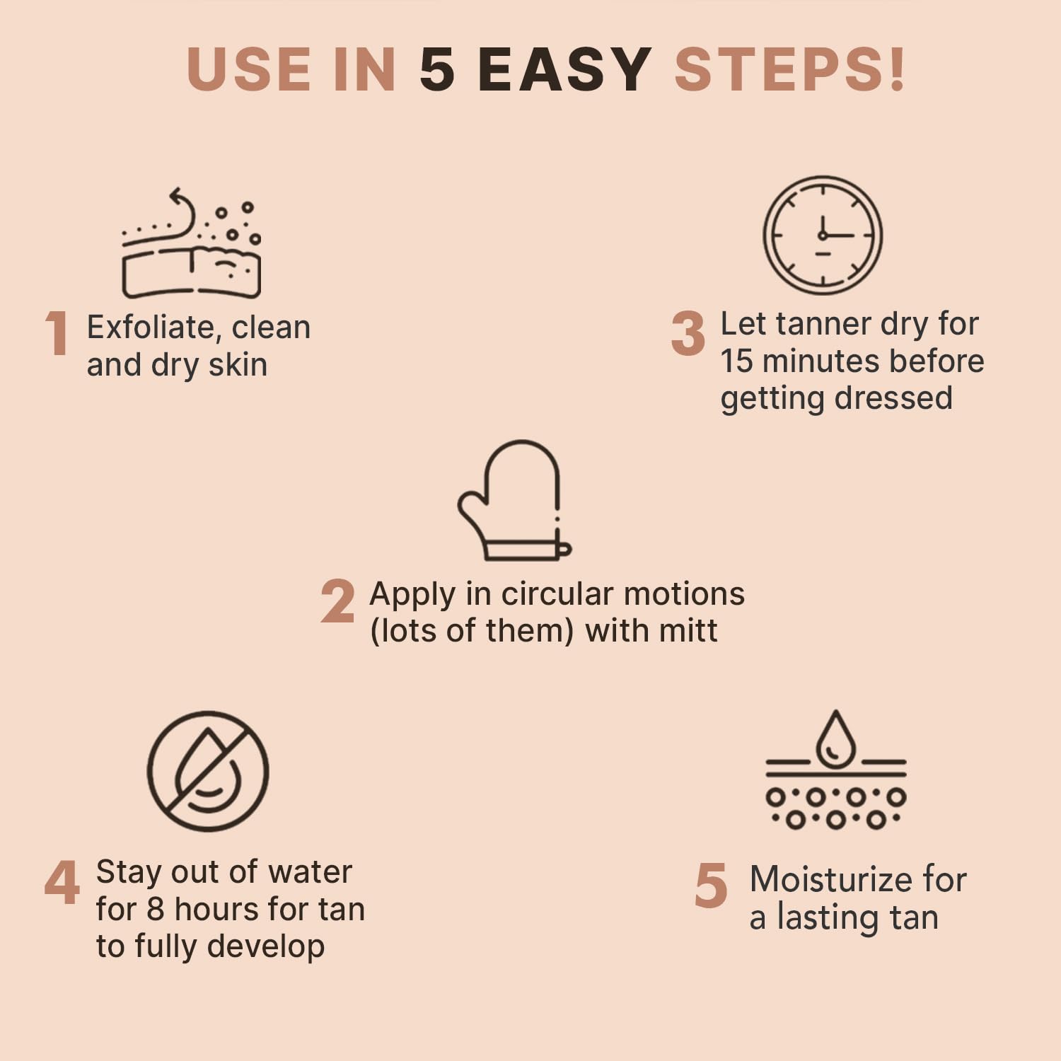 Beauty by Earth self tanner mousse fragrance-free scent from essential oils.