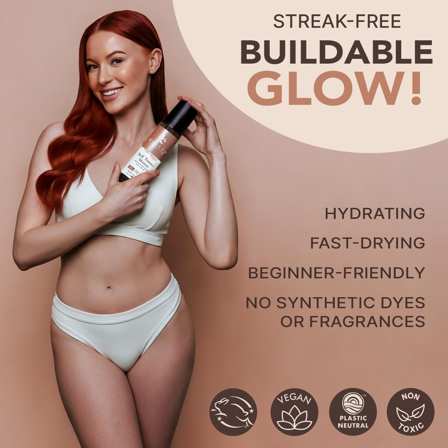 Beauty by Earth swatches reveal natural sun-kissed tones