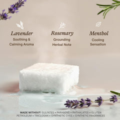 Beauty by Earth long-lasting fragrance extends your spa-like shower experience.