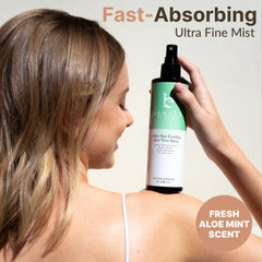 Beauty by Earth USA-made after-sun spray emphasizing quality and local production