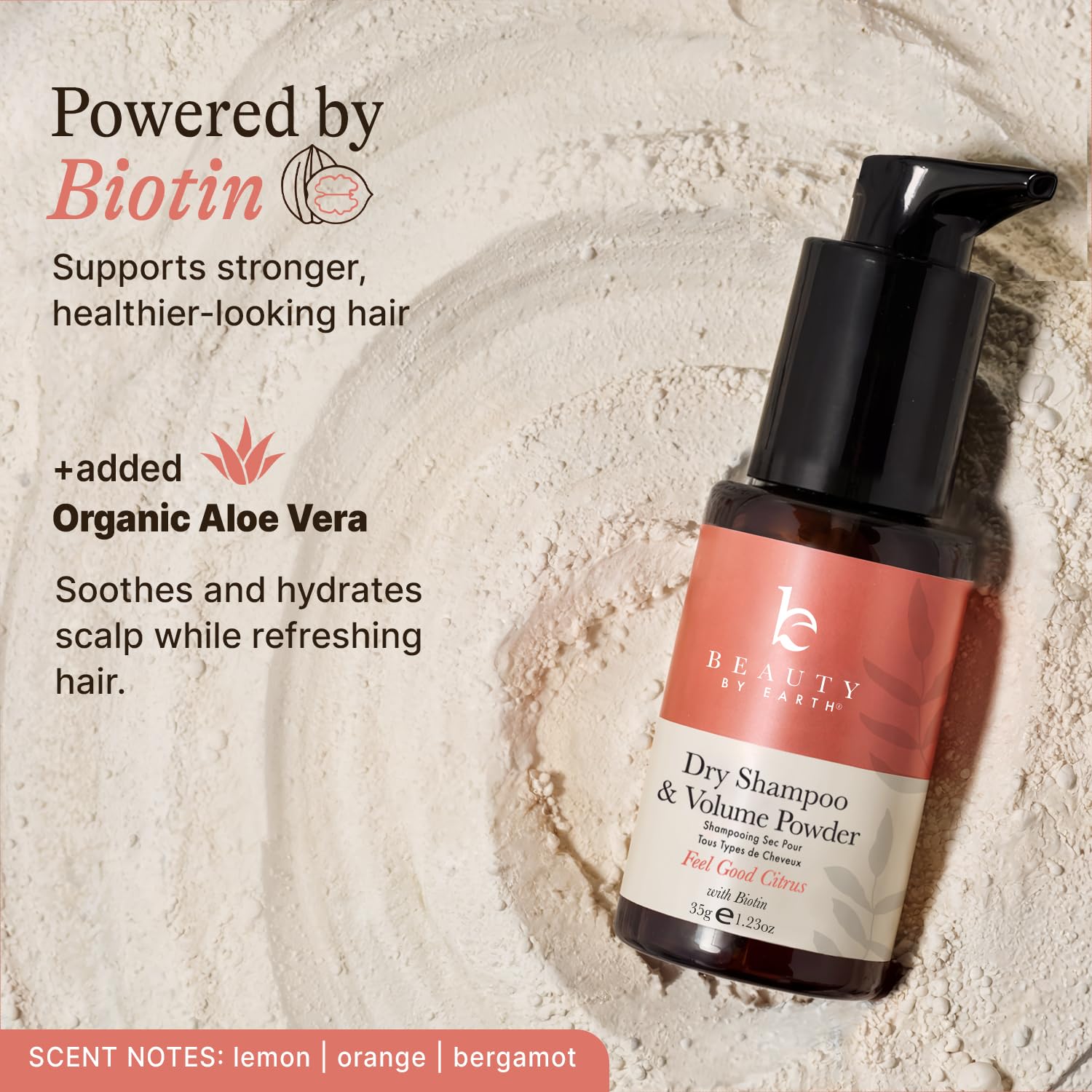 Beauty by Earth volume after workout demonstrates quick refresh and grip.