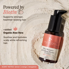 Beauty by Earth volume after workout demonstrates quick refresh and grip.