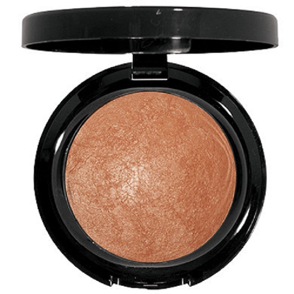 Beauty Deals baked bronzing powder with satin smooth texture for radiant glow.