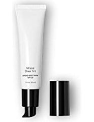 Beauty Deals Mineral Sheer Tint SPF 20 bottle delivers natural radiance with lightweight protection.