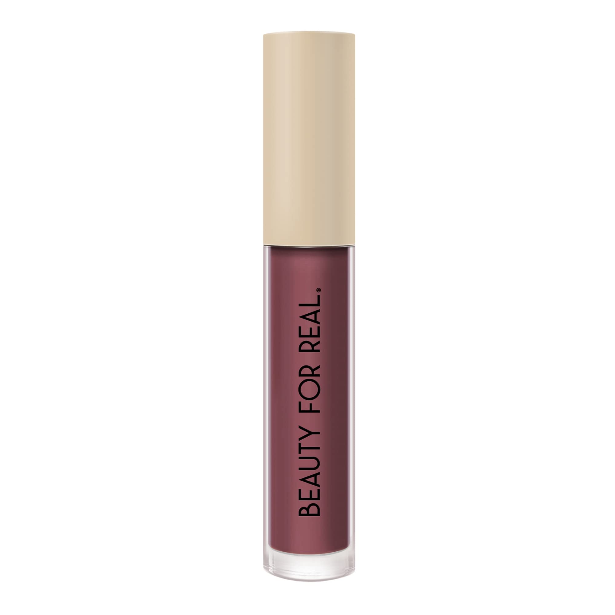 Beauty For Real Be Seen Weightless Lipstick Chestnut Rose packaging shows a luxe matte finish