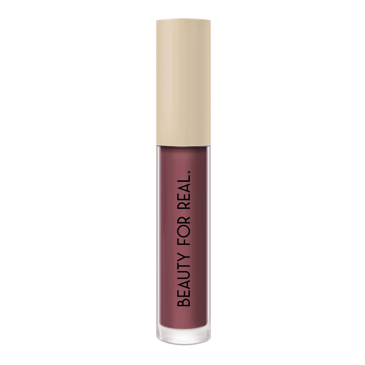 Beauty For Real Be Seen Weightless Lipstick Chestnut Rose packaging shows a luxe matte finish