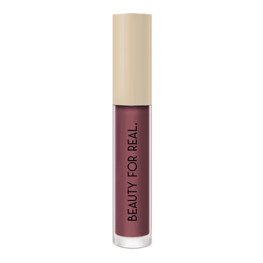 Beauty For Real Be Seen Weightless Lipstick Chestnut Rose packaging shows a luxe matte finish