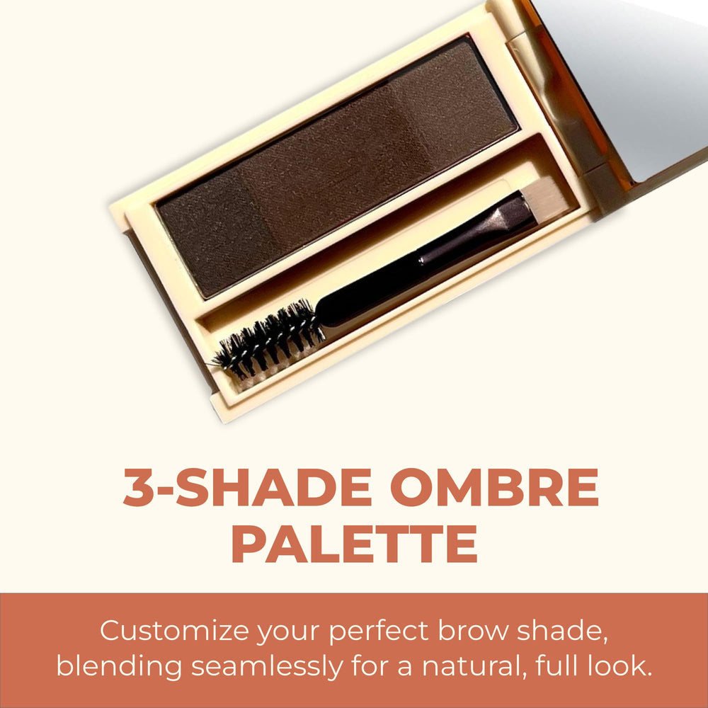 Beauty For Real Brow Max compact is travel-friendly for on-the-go looks.