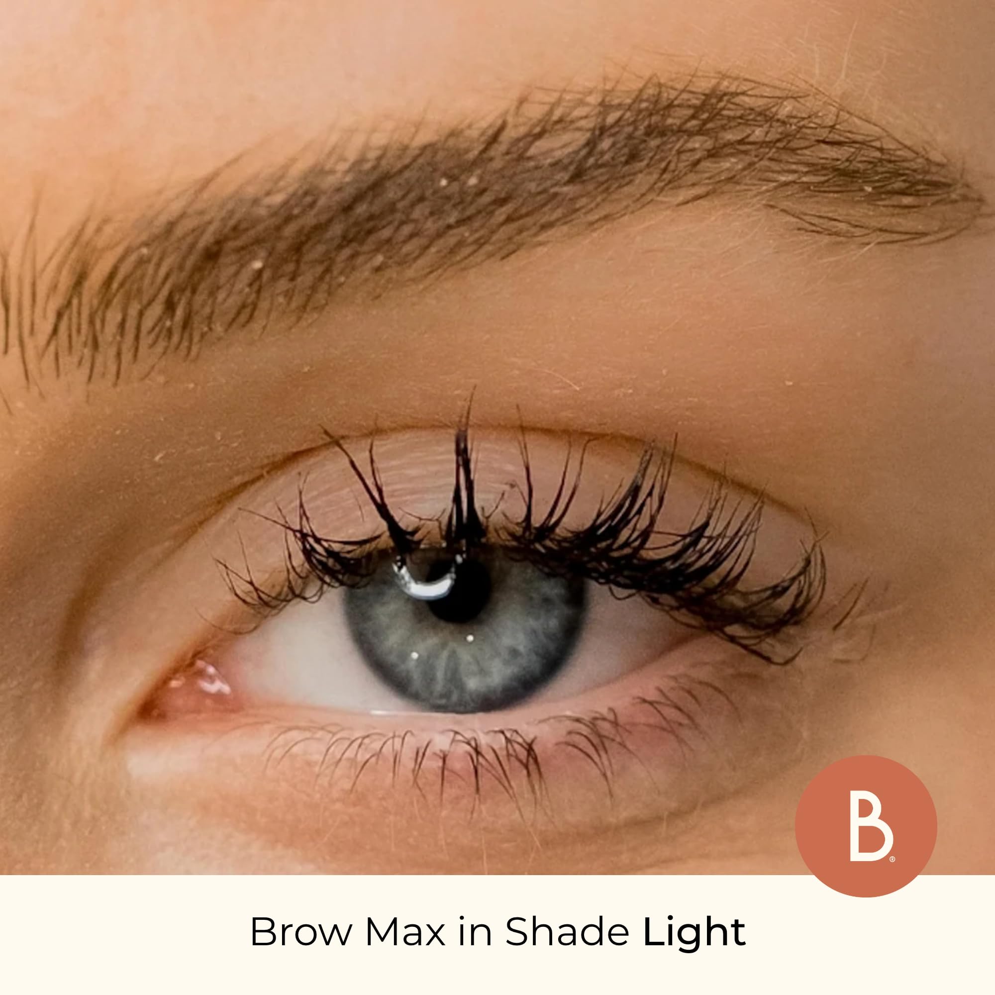 Beauty For Real Brow Max Ombre Powder packaging on display.