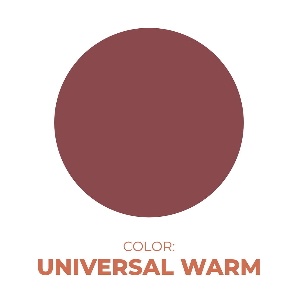 Beauty For Real D-Fine lip liner pencil universal warm swatches on skin.