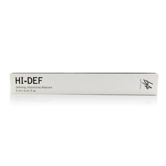 Beauty For Real Hi-Def Mascara Just Black close-up during application for even lash coverage