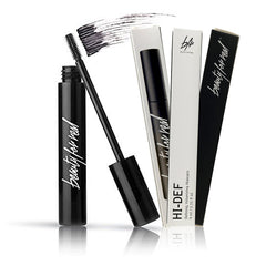 Beauty For Real Hi-Def Mascara Just Black full product shot highlighting compact packaging