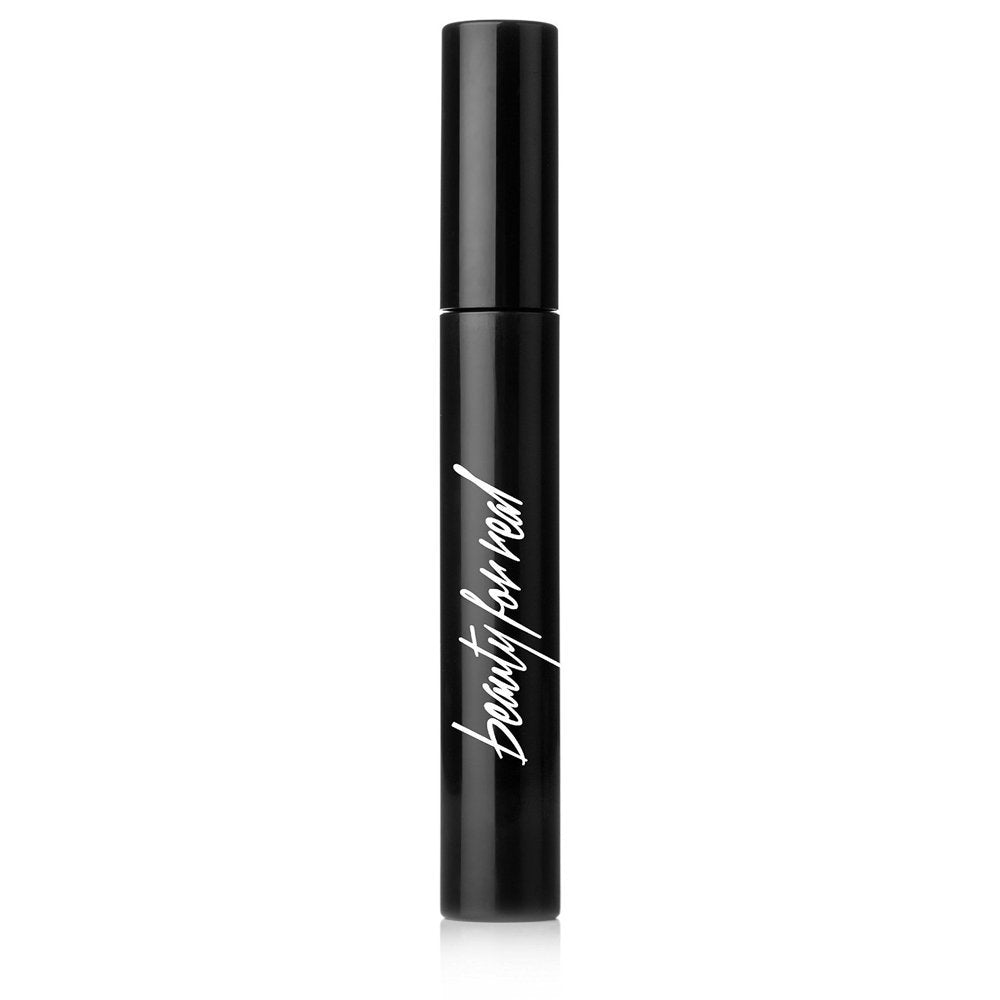 Beauty For Real Hi-Def Mascara Just Black wand detail enabling versatile application